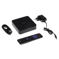 Rombica Приставка Смарт ТВ Rombica TV Mercury, 4К, 1 Гб, 8 Гб, Wi-Fi, USB, HDMI, Android, чёрная