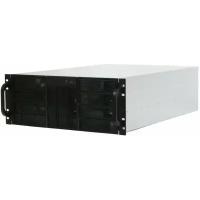 Procase Корпус Корпус 4U server case,11x5.25+0HDD,черный,без блока питания,глубина 550мм,MB CEB 12"x10,5", панель вентиляторов 3 120x25 PWM