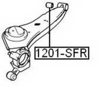 С-б.зад.продольного рычага HYUNDAI SANTA FE SM 2001- ASVA 1201-SFR