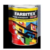 Эмаль алкидная farbitex ПФ-115 хаки 0,8кг