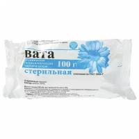 Вата хирургическая стерильная НИКА 100 г