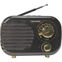 Радиоприемник TELEFUNKEN TF-1682B, черный с золотым