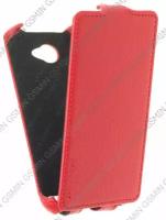 Кожаный чехол для Fly IQ 4403 Energie 3 Aksberry Protective Flip Case (Красный)