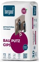 Бергауф Бау Путц Гипс штукатурка гипсовая (30кг) / BERGAUF Bau Putz Gips штукатурка гипсовая для потолков и стен (30кг)