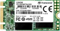 Transcend Твердотельный накопитель SSD M.2 128 Gb Transcend TS128GMTS430S Read 560Mb/s Write 500Mb/s 3D NAND