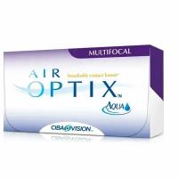 Контактные линзы Air Optix Aqua Multifocal, низкая, -5,75/8,6, в наборе 3 шт