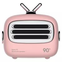 Портативная акустика Devia Mini TV, rose