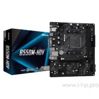 Материнская плата Asrock B550m-hdv Soc-AM4 AMD B550 2xDDR4 mATX AC`97 8ch(7.1) GbLAN Raid+vga+dvi+hd