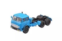 MAZ 515A SADDLE TRACTOR 1974 BLUE (USSR RUSSIA) | МАЗ 515А седельный тягач 1974 синий