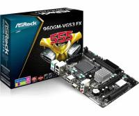 Материнская плата AM3+ ASRock 960GM-VGS3 FX AMD760G/2xDDR3/1xPCI-e/1xPCI/4xSATA2/4xUSB2.0/2xPS/2/1xVGA/1xLAN/microATX