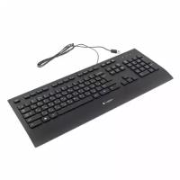 Клавиатура проводная LOGITECH K280e, комплект 3 шт., USB, 104 клавиши, черная, 920-005215