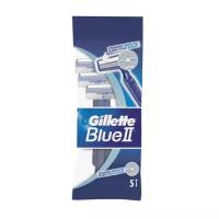 Gillette Бритвы одноразовые комплект 5 шт., GILLETTE (Жиллет) BLUE 2, для мужчин (5 штук)