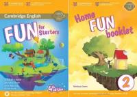 Fun for Starters Student's Book with Audio CD + Home Fun Booklet 2 A1 / Karen Saxby&Anne Robinson / Cambridge / Изучение английского языка уровень А1