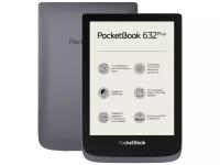 Электронная книга PocketBook 632 PLus Metallic Grey PB632-J-NC-RU
