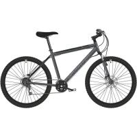 Горный велосипед STARK Respect 26.1 D Microshift серый/черный 20"