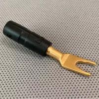 Разъем Лопатка Audioquest SureGrip300 Multi-Spade Gold