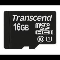 Карта памяти Transcend microSDHC Premium 400X Class 10 UHS-I U1 (60/10Mb/s) 16GB + ADP