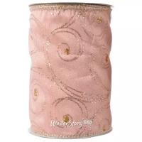 Kaemingk Декоративная лента Розовые Мечты 270*13 см, органза 445332
