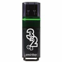 Флэш-диск 32 GB SMARTBUY Glossy USB 3.0, тёмно-серый, SB32GBGS-DG