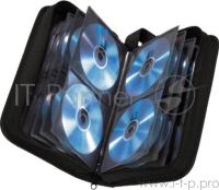 Портмоне Hama на 120CD/DVD H-33833 черный (упак.:1шт) H-33833