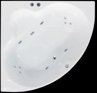 Royal Bath Ванна гидромассажная Royal Bath Fanke Comfort RB581200CO, 138 x 138 см, белая