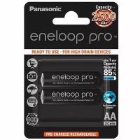 Аккумуляторы Panasonic Eneloop Pro AA (блистер 2 штуки)