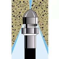 R+M Форсунка 3х1 на 1/8" 035 от RM для канализации, усиленная