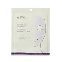 Очищающая грязевая тканевая маска для лица Ahava Purifyng Mud Sheet Mask 18 мл