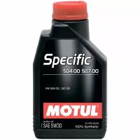 Моторное масло Motul Specific 5W30 VW 504 00/507 00 (1л) (арт. 106374) MOTUL-5W30-VW-1L