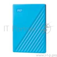 Жесткий диск WD Original USB 3.0 2Tb Wdbyvg0020bbl-wesn My Passport 2.5" голубой Wdbyvg0020bbl-wesn