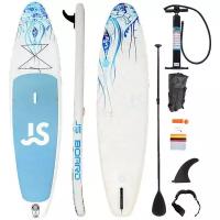 SUP-доска для плавания JF335, 335*81*15 см + 4 аксессуара, до 220 кг