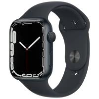 Смарт-часы Apple Watch Series 7 GPS 45mm MidnightAl/Midnight Sport