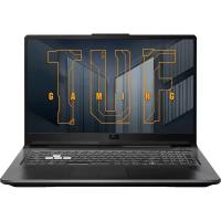 Ноутбук Asus TUF Gaming A17 FA706IC-HX001 (AMD Ryzen 7 4800H 2900MHz/8GB/512GB SSD/17.3"/1920x1080/NVIDIA GeForce RTX 3050 4Gb/DOS) 90NR0674-M00260, Серый