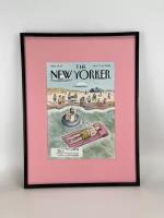 Оригинальная обложка журнала The New Yorker из 2006 года в раме