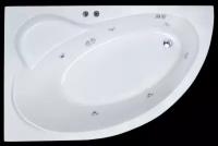 Royal Bath Ванна гидромассажная Royal Bath Alpine Standart RB819103ST-L/R, 140 x 95 см, белая