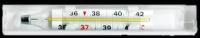 Термометр ртутный Импэкс-Мед для легкого считывания, стеклянный в футляре