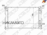 SAT TY0002-240 Радиатор TOYOTA Premio/Allion/Caldina 240, Wish/Opa 10, (2001-2007) двигателя 1AZFE/1ZZFE/1NZFE