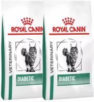 ROYAL CANIN DIABETIC для взрослых кошек при сахарном диабете (0,4 + 0,4 кг)