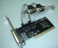 Контроллер PCI WCH353 1xLPT 2xCOM Bulk