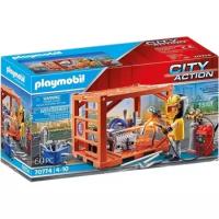 Конструктор PLAYMOBIL 70774 City Action Производство контейнеров