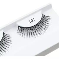 Накладные ресницы 'Fashion Lashes' артикул 107, черные