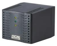 Стабилизатор напряжения TCA-1200 600Вт 1200В.А черн. | код 802506 | POWERCOM (1 шт.)