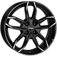 Диск RIAL Lucca 6.5x17/4x100 D54.1 ET49 Diamond Black Front Polished