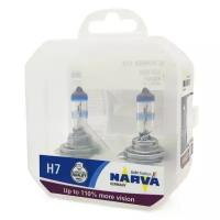 Лампы галогенные «Narva» H7 Range Power +110% (12V-55W) #16857