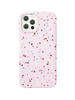 Чехол-накладка Uniq для iPhone 12 Pro Max (6.7) COEHL Terrazzo Pink (IP6.7HYB(2020)-TEZPNK)