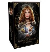 Таро Мудрость стихий, Большое издание (14 см, золотой срез)/The Elemental Wisdom Tarot LARGE EDITION (14cm,Gold edges)