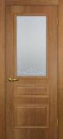 Дверь Верона-2 дуб арагон со стеклом