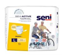 Seni Active Normal / Сени Актив Нормал - впитывающие трусы для взрослых, L, 10 шт