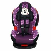 Автокресло группа 1/2 (9-25 кг) Siger Disney Кокон isofix, Минни Маус звезды