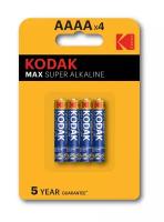 Kodak Батарейка Kodak MAX LR61-4BL, 4шт (30419124)